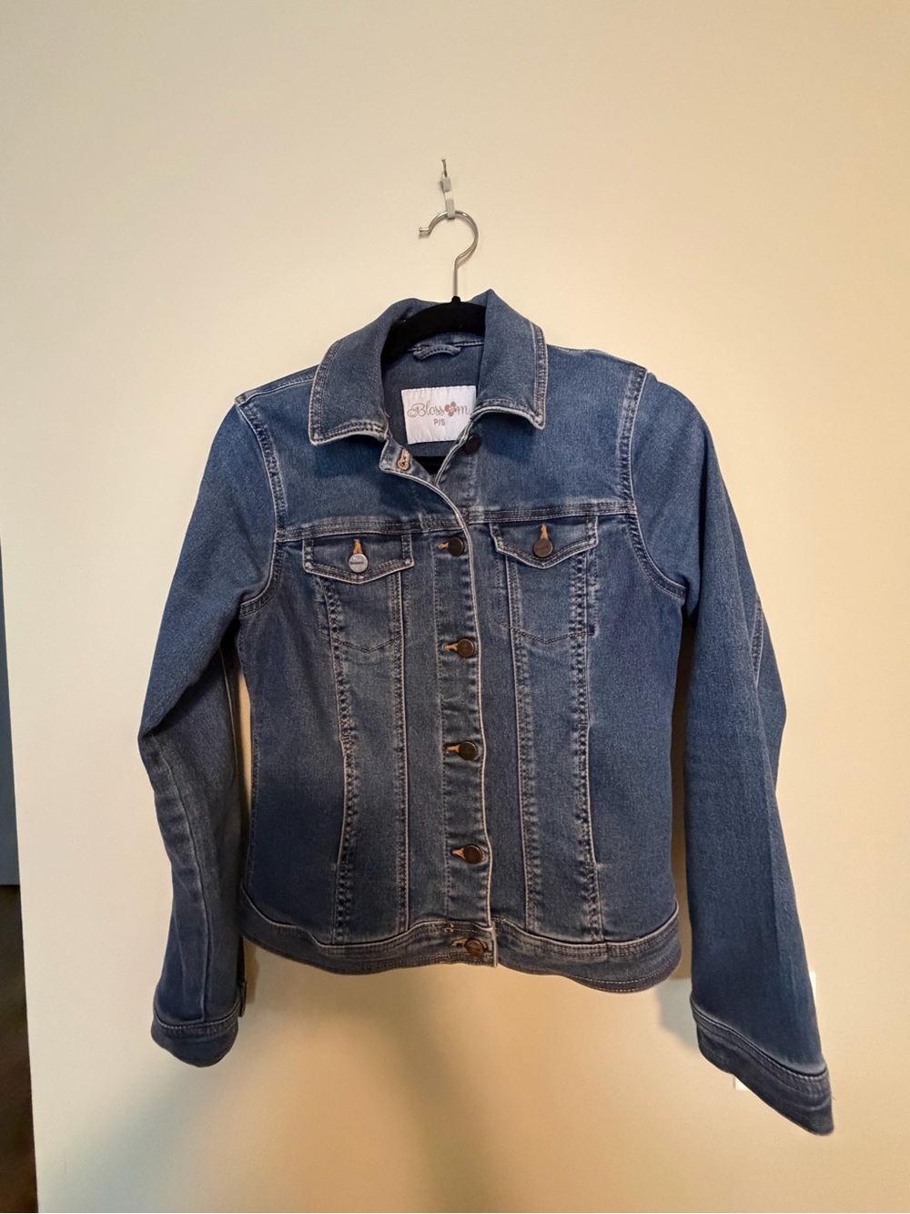 Blossom Medium Blue Denim Jacket